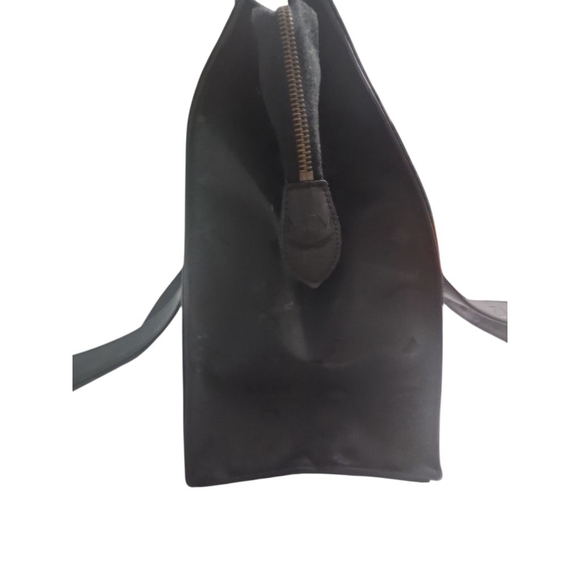 MCM Black Monogram Nylon Tote Bag EUC